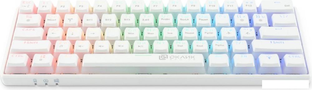 Клавиатуры Оклик K763W (белый)