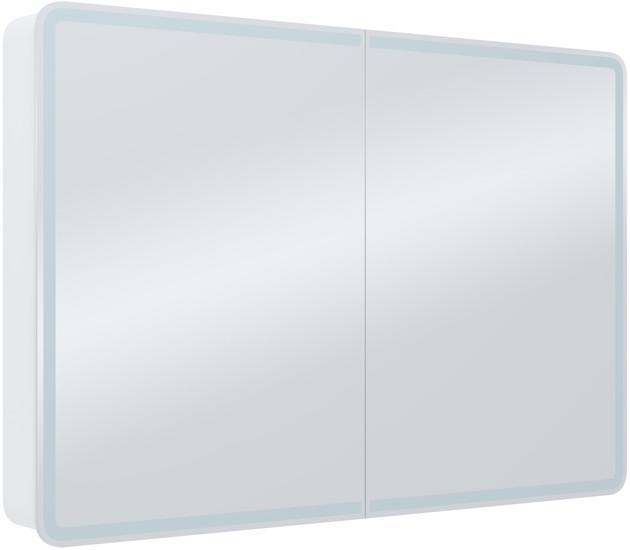 Континент Шкаф с зеркалом Avenue Led 120х80