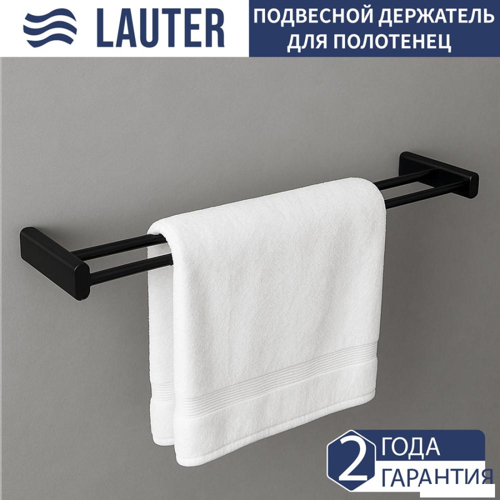 Набор аксессуаров для ванной Lauter 21SH2062 + 21SH42092 + 21SH2092 + 21SH42022 (Matt Black, 4 предмета)
