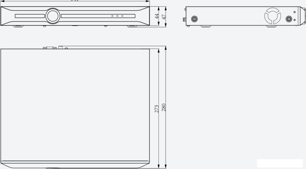 Сетевой видеорегистратор Tiandy TC-R3232 4HA