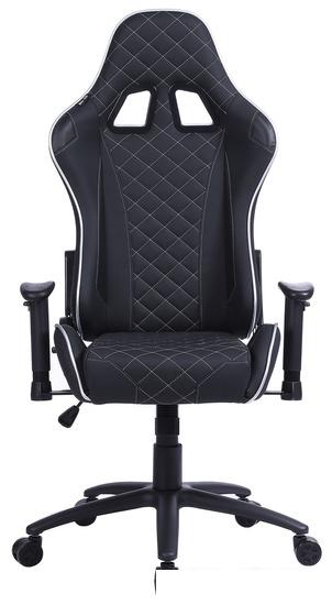 Игровое (геймерское) кресло CACTUS CS-CHR-030BLS (черный/серебристый)