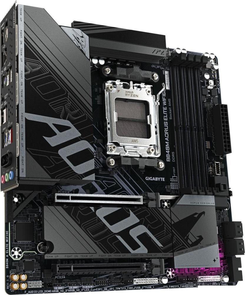 Материнская плата Gigabyte B840M Aorus Elite WiFi6e
