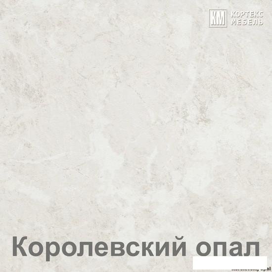 Шкаф напольный Кортекс-мебель Корнелия Лира НШ50р (береза/королевский опал)
