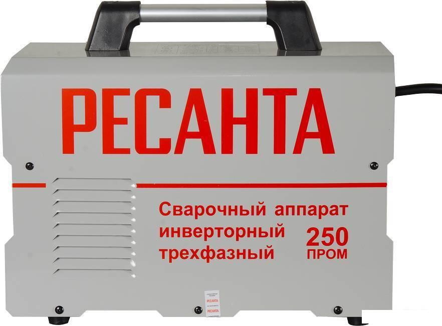 Сварочный инвертор Ресанта САИ-250 ПРОМ