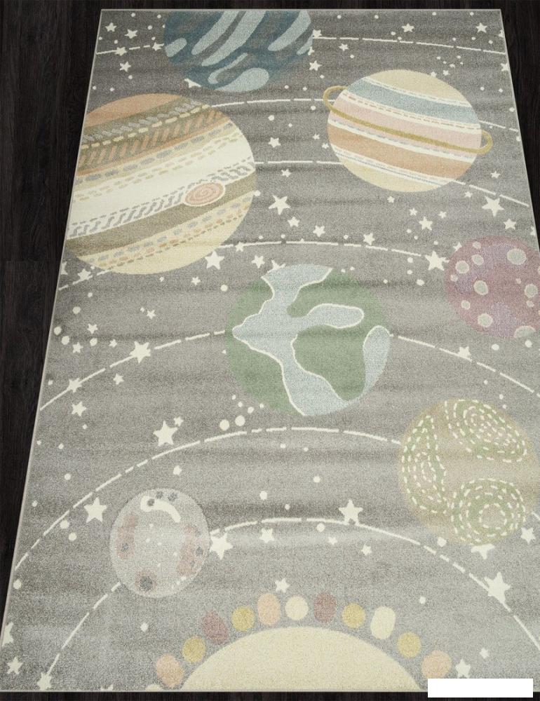 Ковер для жилой комнаты Merinos Izumrud C209-STAN-LIGHT-GRAY (1.6х2.3)