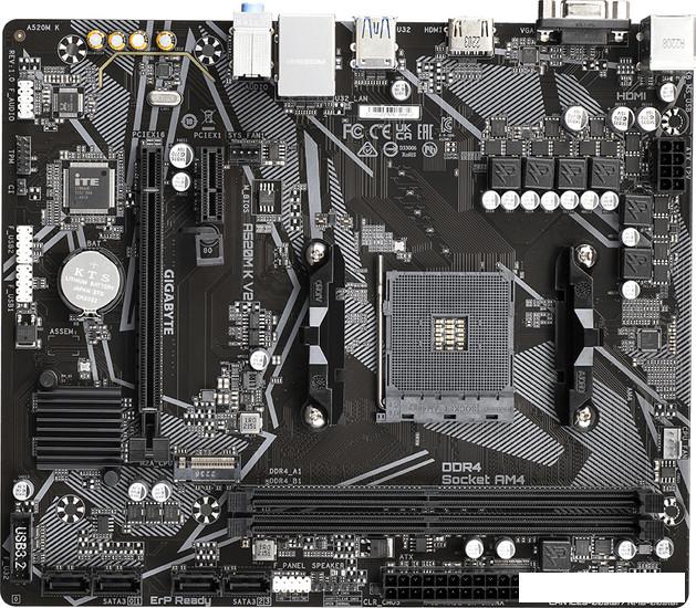 Материнская плата Gigabyte A520M K V2 (rev. 1.1)