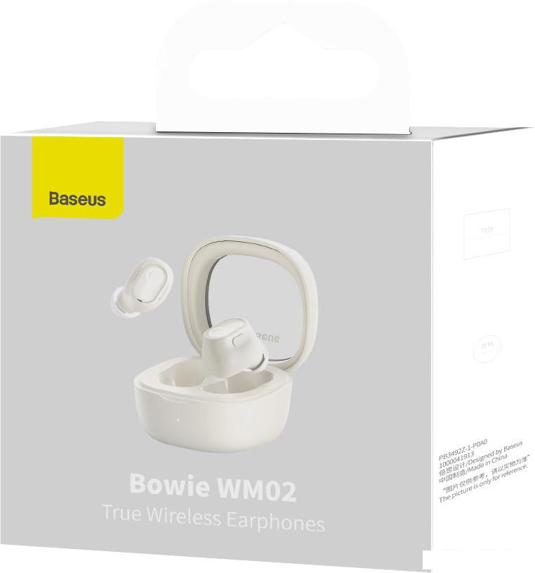 Наушники Baseus Bowie WM02 (белый)