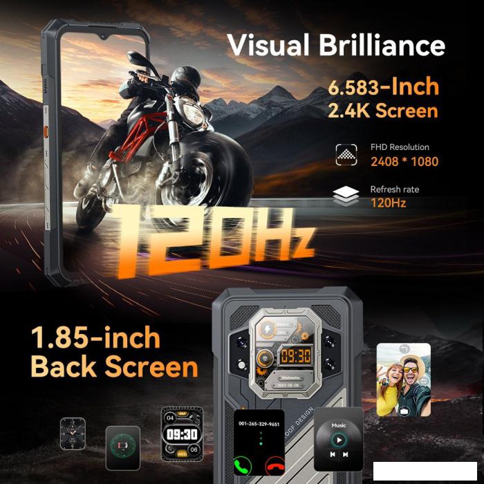 Телефон Cubot KingKong X 16GB/256GB (черный)