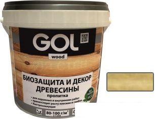 Пропитка GOL Wood Aqua Защитно-декоративная 0.9 кг (бесцветный)