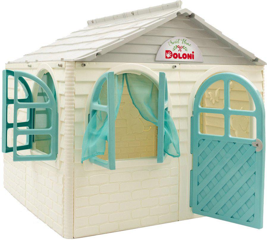 Игровой домик Doloni-Toys 02550/5 (белый/голубой)