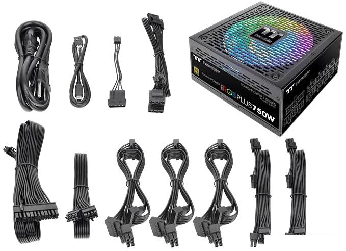 Блок питания Thermaltake Toughpower iRGB PLUS 750W Gold TT Premium Edition TPI-750DH3FCG