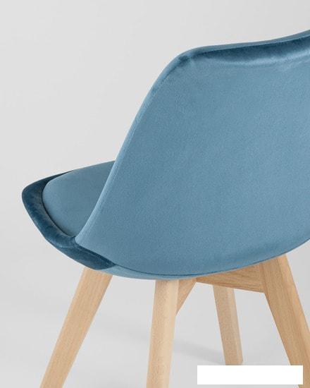 Стул Stool Group Frankfurt велюр (синий)