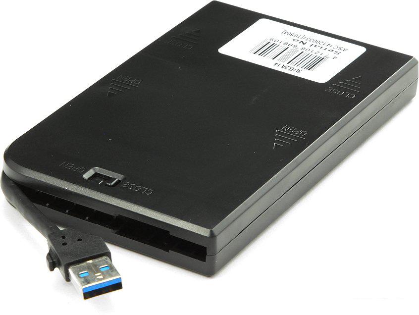 Боксы для накопителей AgeStar 3UB2A14 (черный)
