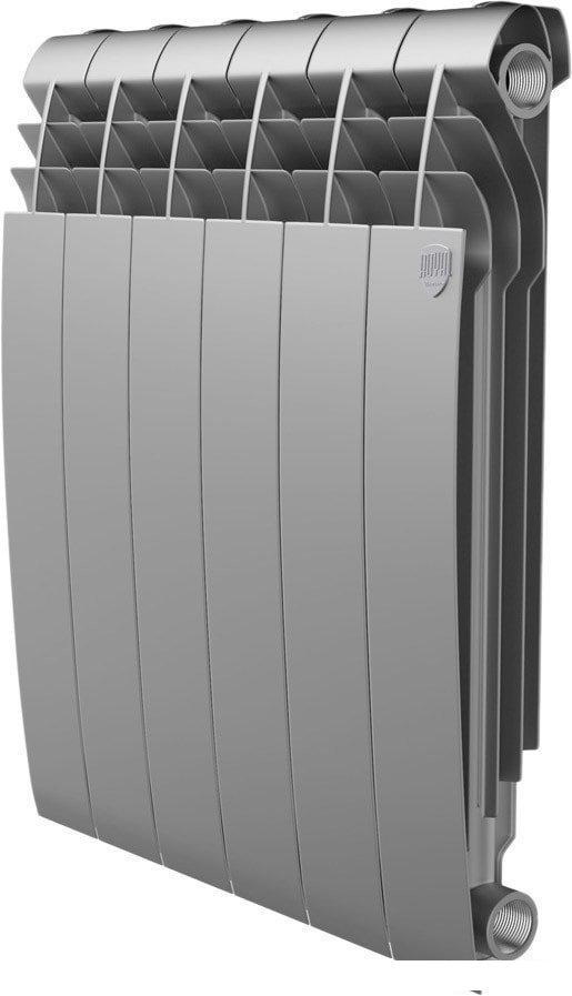 Алюминиевый радиатор Royal Thermo Biliner Alum 500 Silver Satin (14 секций)