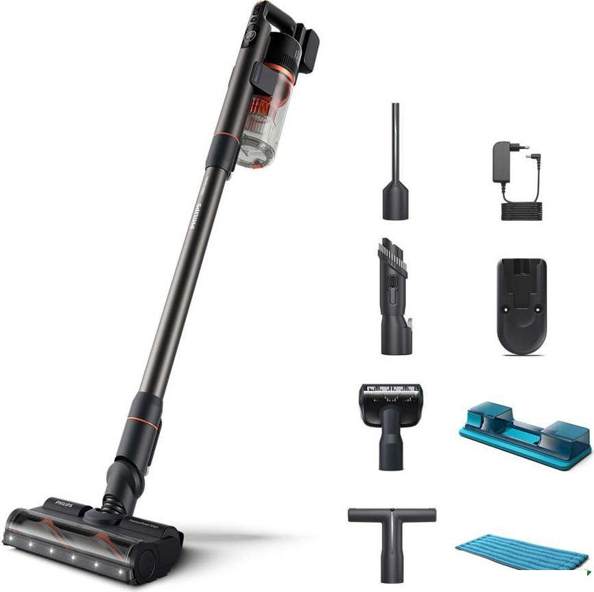Вертикальный пылесос с влажной уборкой Philips XC7055/01