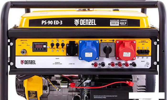 Бензиновый генератор Denzel PS 90 ED-3