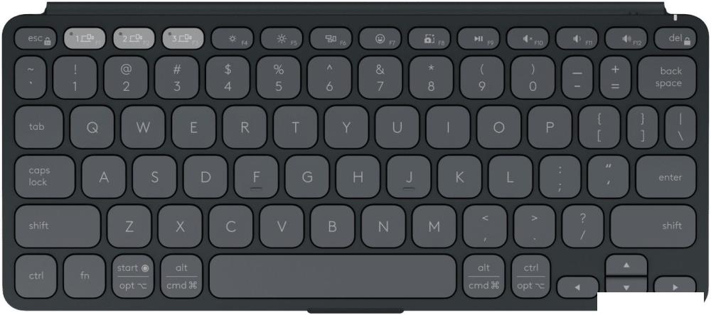 Клавиатура Logitech Keys-To-Go 2 920-012999 (черный/графитовый, нет кириллицы)