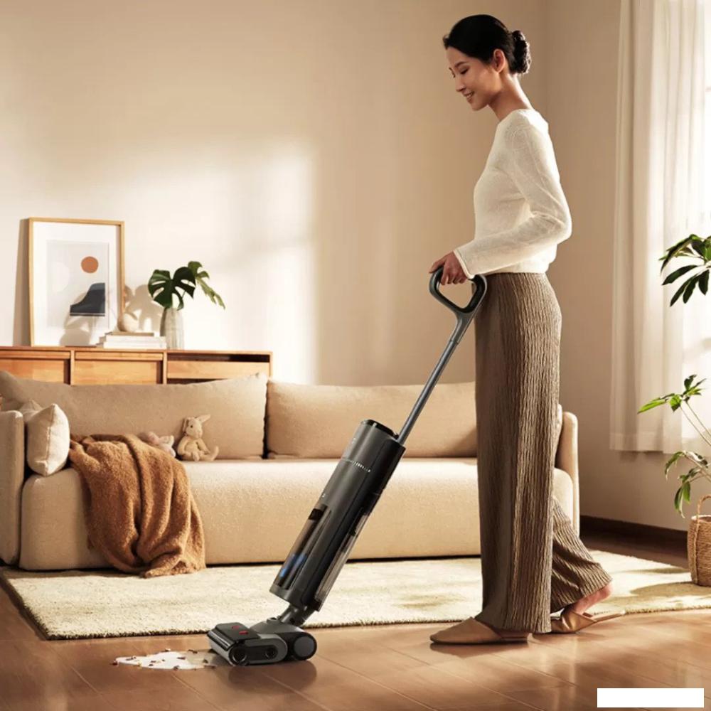 Вертикальный моющий пылесос Xiaomi Mijia Wireless Floor Scrubber 3 Pro D302CN (с переходником на евровилку)