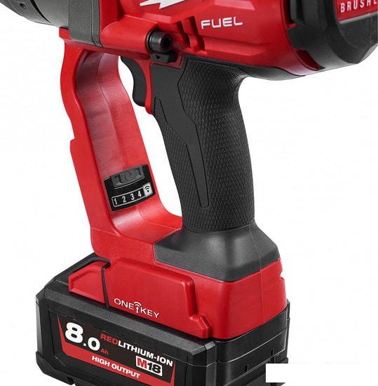 Шуруповерты, гайковерты, электроотвертки Milwaukee M18 ONEFHIWF1-802X ONE-KEY 4933459733 (с 2-мя АКБ, кейс)