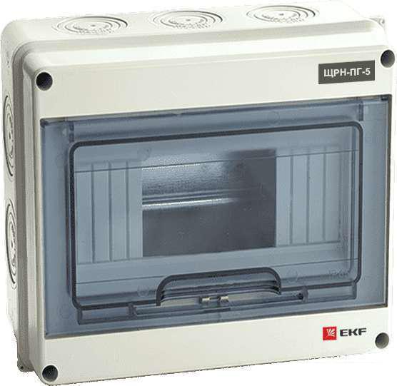 Щит распределительный EKF PROxima PB65-N-PG-5
