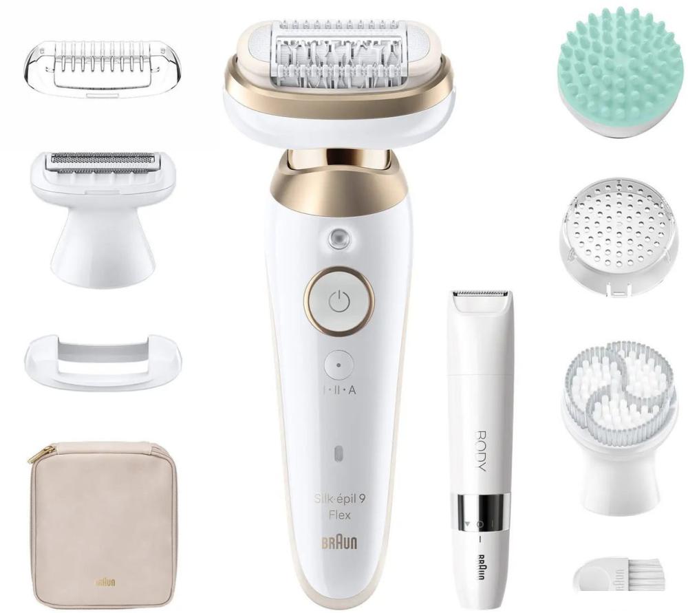 Женские электробритвы и эпиляторы Braun Silk-epil 9 Flex SES9481 3D