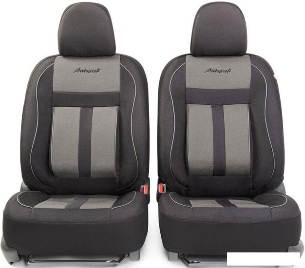Комплект чехлов для сидений Autoprofi Cushion Comfort CUS-1505 (черный/серый)