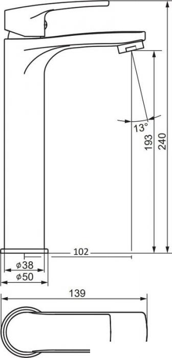 Смеситель Damixa Eclipse 480250000