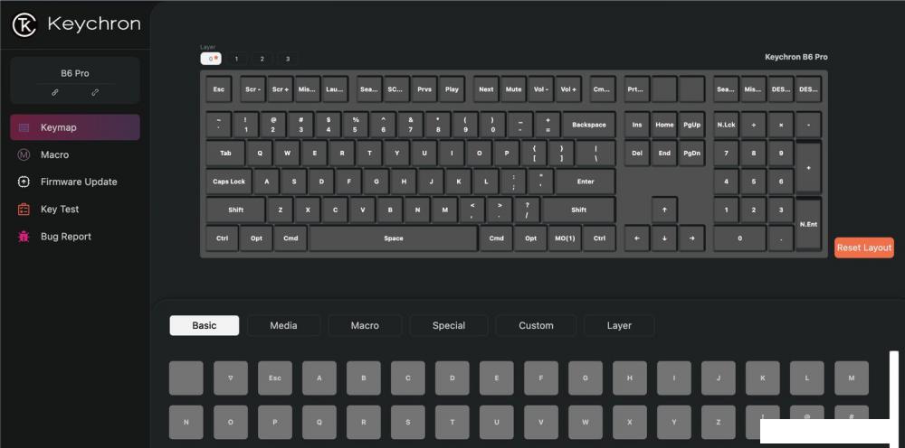Клавиатура Keychron B6 Pro B6P-K8-RU (белый)