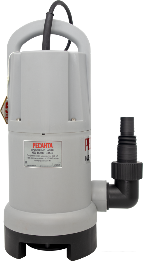 Дренажный насос Ресанта НД-15500П/35B