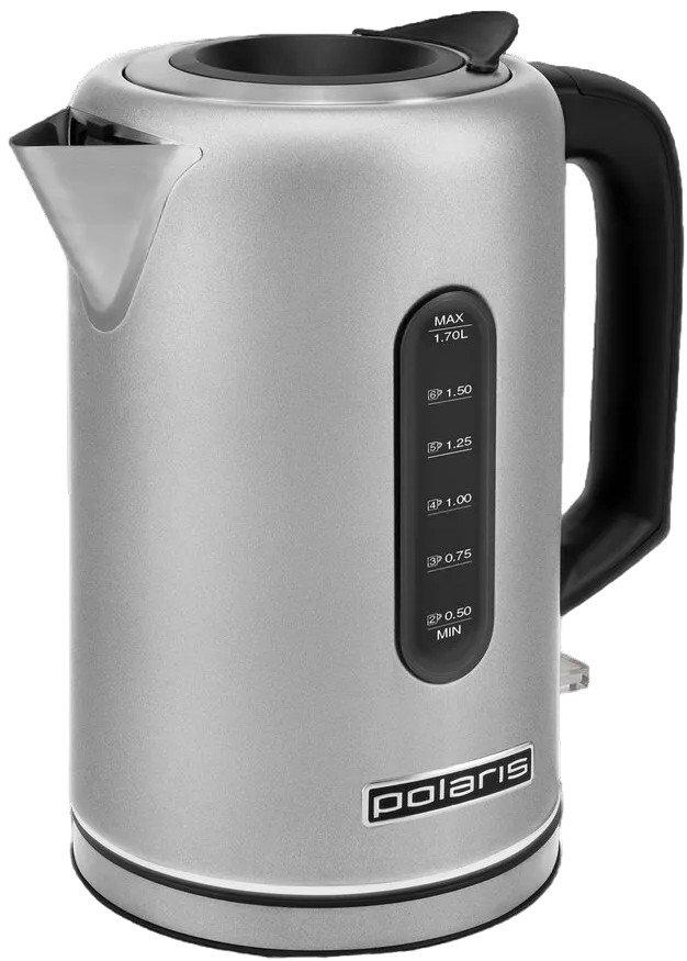 Электрический чайник Polaris PWK 1729CA Water Way Pro (стальной)