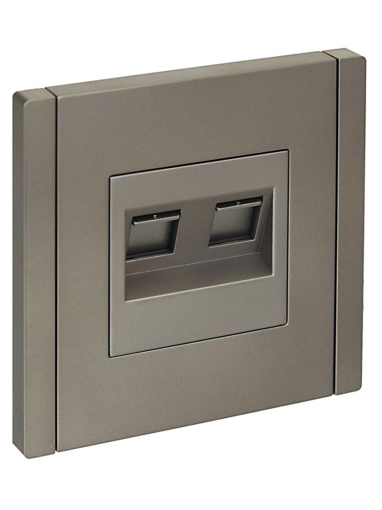 Розетка компьютерная IEK Forte&amp;Piano FP-K20-1-K46