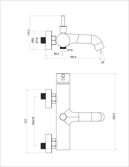 Смеситель Maxonor Pure Life PL3287-8