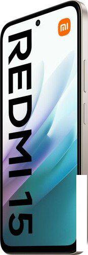 Телефон Xiaomi Redmi 15 4G 6GB/128GB международная версия (титановый)