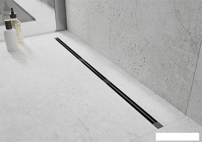 Трап/канал Mexen Flat 360 Super Slim Black 1751050