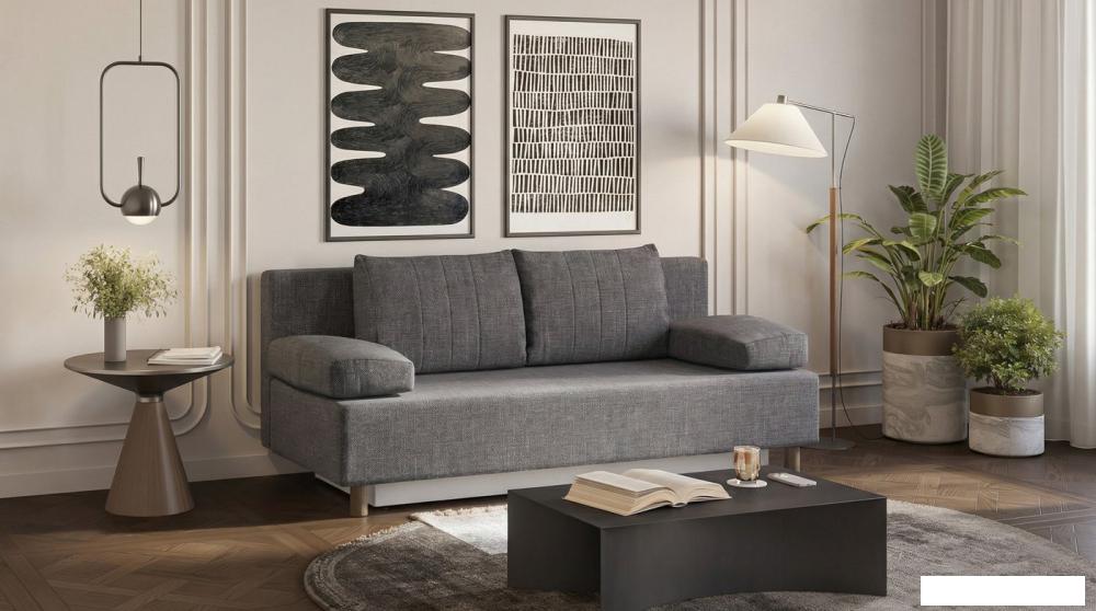 Диван Mio Tesoro Саари SB3 (Kunso Dark Grey)