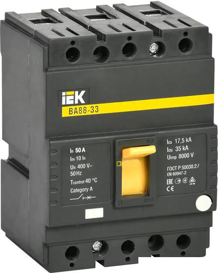Выключатель автоматический IEK ВА 88-33 3п 50А 35кА SVA20-3-0050