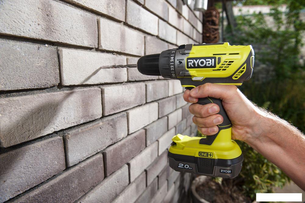 Ударная дрель-шуруповерт Ryobi R18PD3-0 5133002888 (без АКБ)