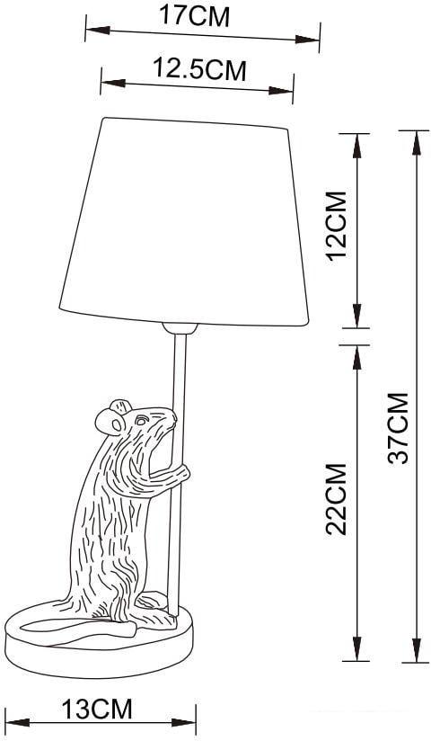 Настольная лампа Arte Lamp Gustav A4420LT-1GO