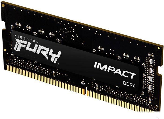 Оперативная память Kingston FURY Impact 2x16ГБ DDR4 SODIMM KF432S20IBK2/32