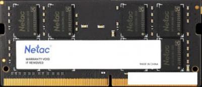 Оперативная память Netac Basic 8GB DDR4 SODIMM PC4-21300 NTBSD4N26SP-08