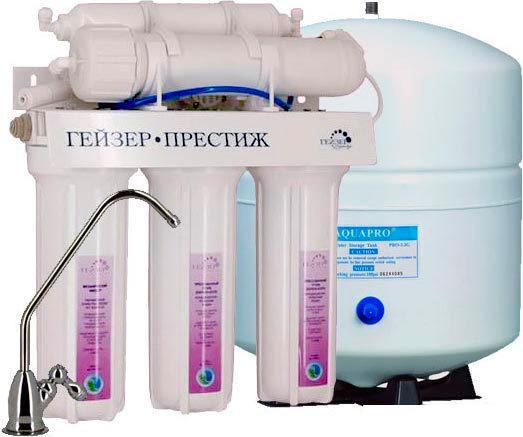 Система обратного осмоса Гейзер Престиж М (бак 12 л)
