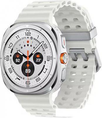 Умные часы Samsung Galaxy Watch Ultra 2025 47 мм LTE (белый титан)