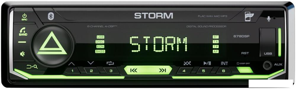USB-магнитола Aura Storm-678DSP