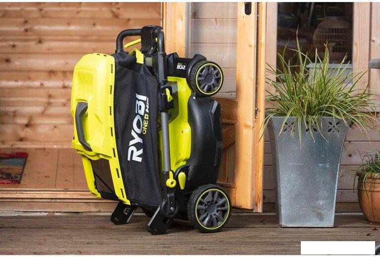 Газонокосилка Ryobi RY18LMX40B-240 (с 2-мя АКБ)