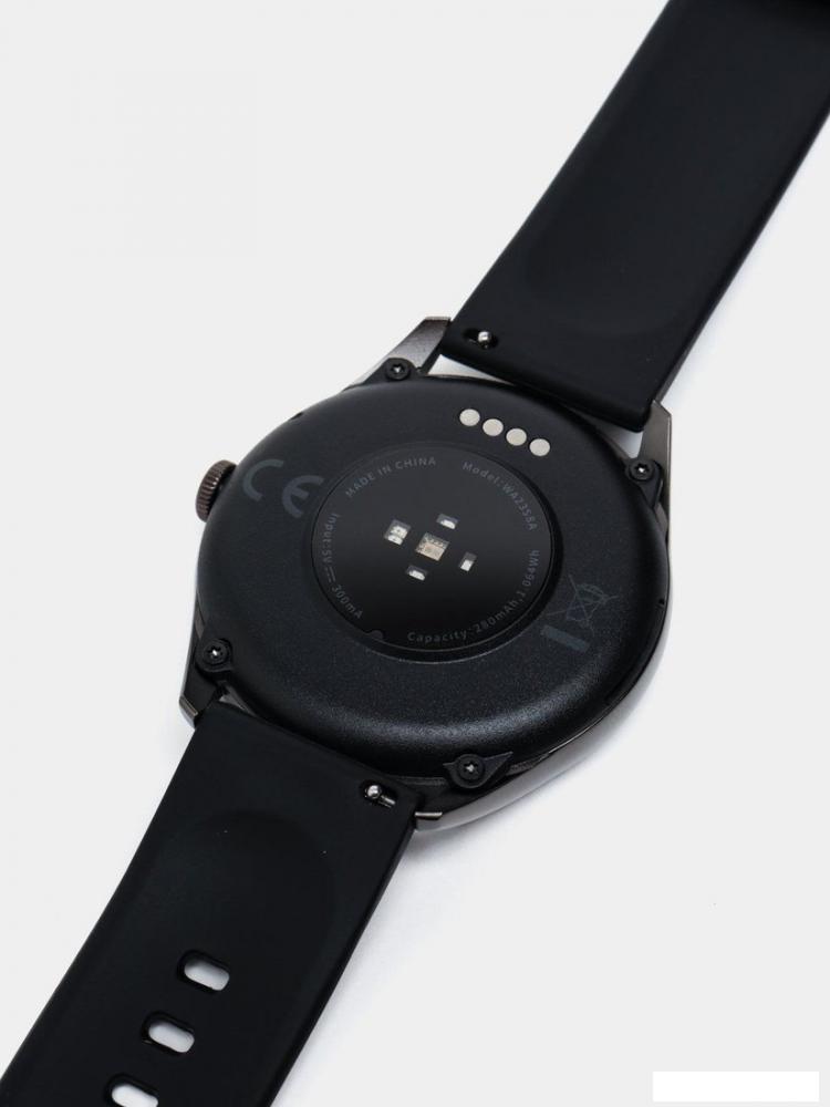 Умные часы QCY Watch GT (серый/черный)