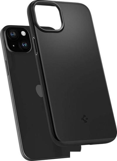 Чехол для телефона Spigen Thin Fit для iPhone 15 ACS06776 (черный)
