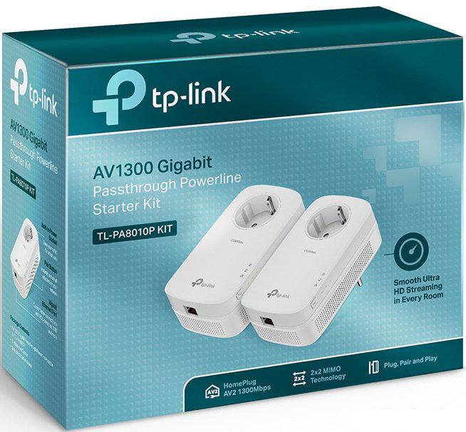 Комплект powerline-адаптеров TP-Link TL-PA8010P KIT