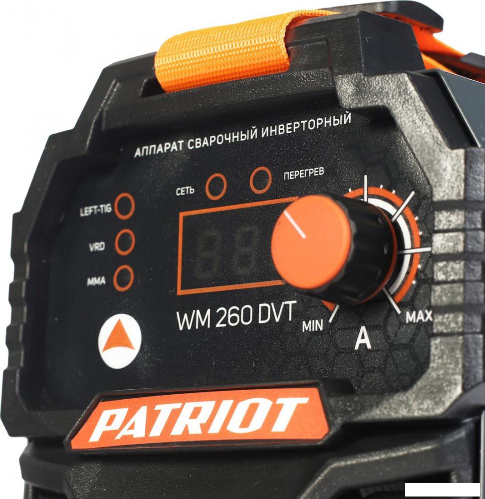 Сварочный инвертор Patriot WM 260DVT