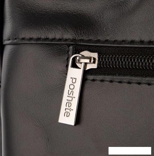 Мужская сумка Poshete 253-35202-24-BLK (черный)