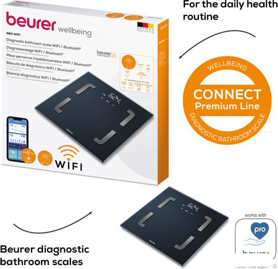 Умные напольные весы Beurer BF880 Wi-Fi